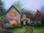 Cobblestone Cottage by Kchan27