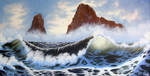 Twin Cliffs by Kchan27