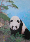 Panda Pointillism by Kchan27