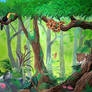 Rainforest Mural