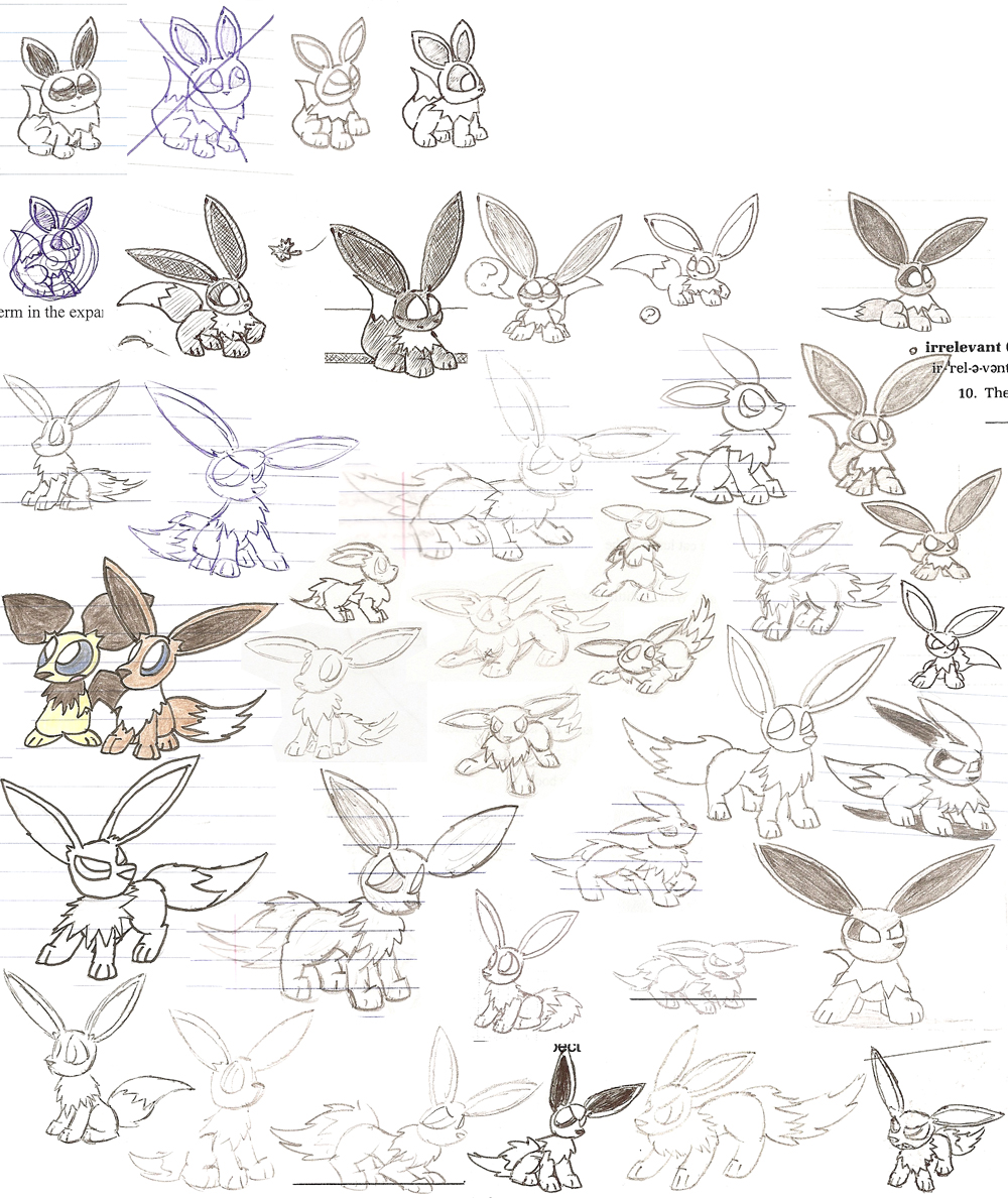 Eevee Style Progression