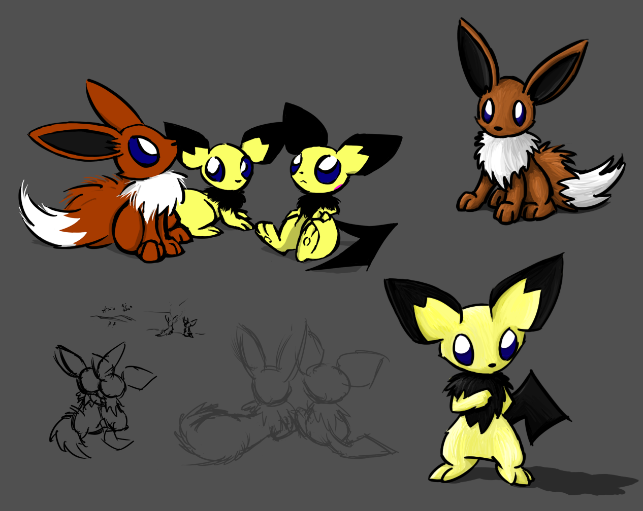 Some chus and vees