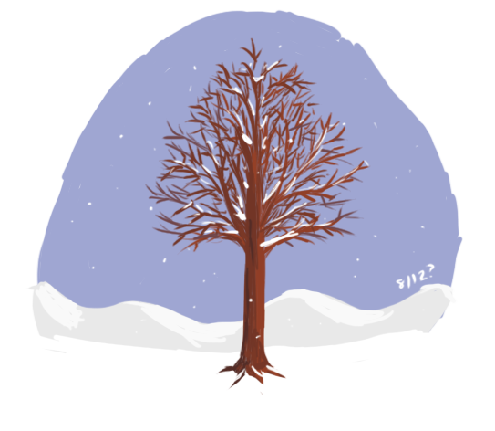 Snowy Tree