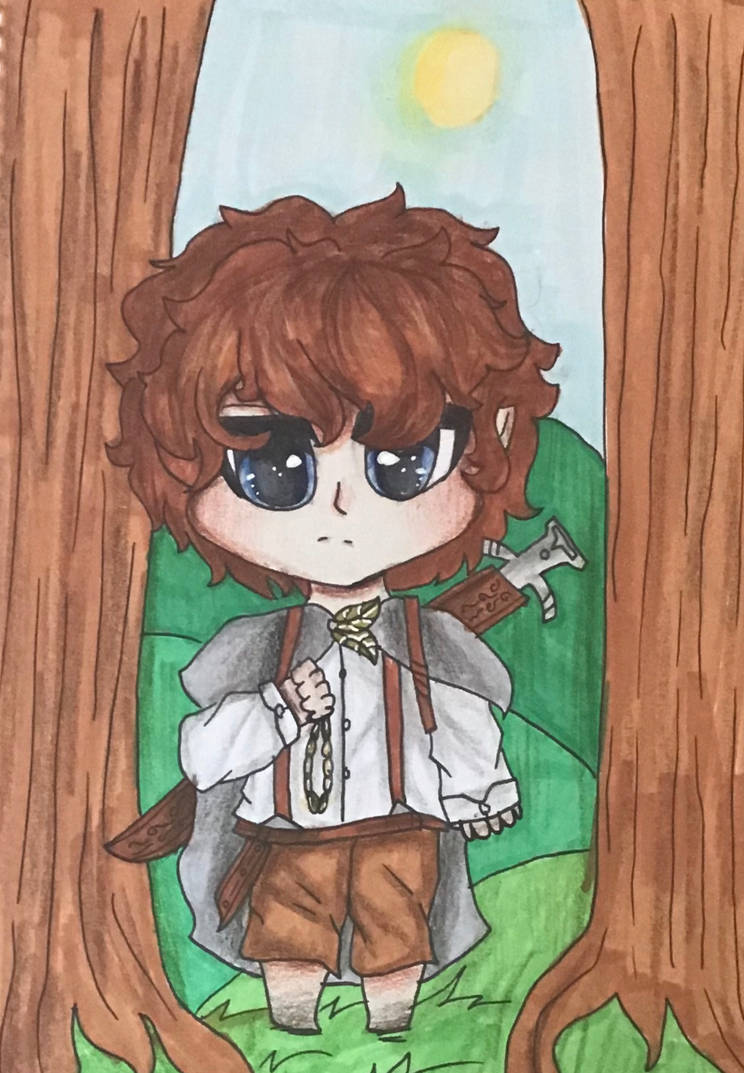 Frodo Deviantart Draw Lord Of The Rings fan art of Frodo by HxlfLight on DeviantArt