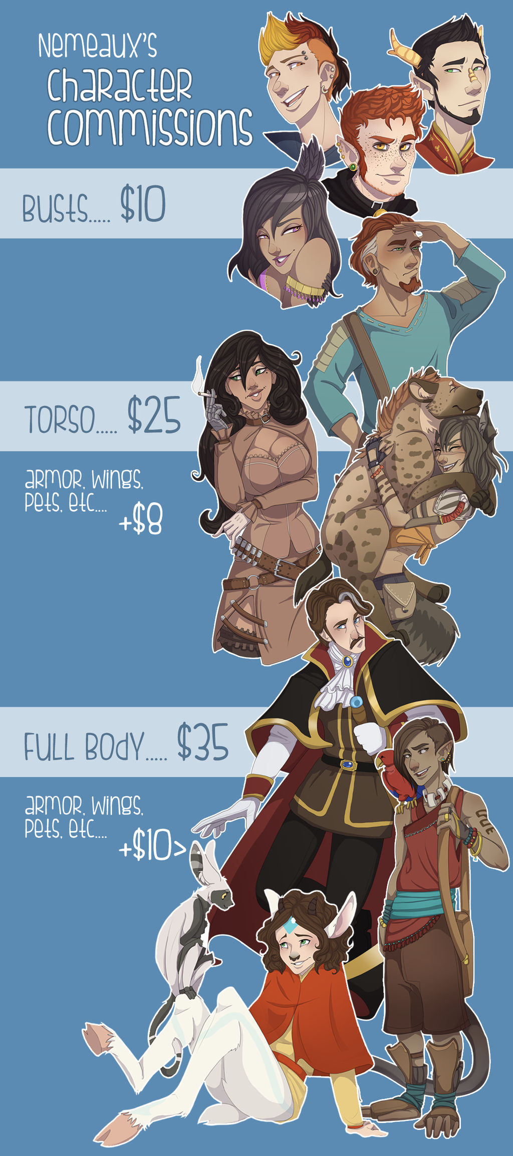 Commissions (CLOSED)