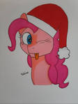 Pinkie Pie (christmaa headshot)