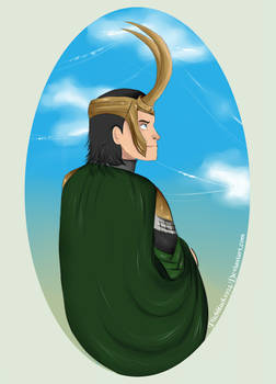 portrait of Loki