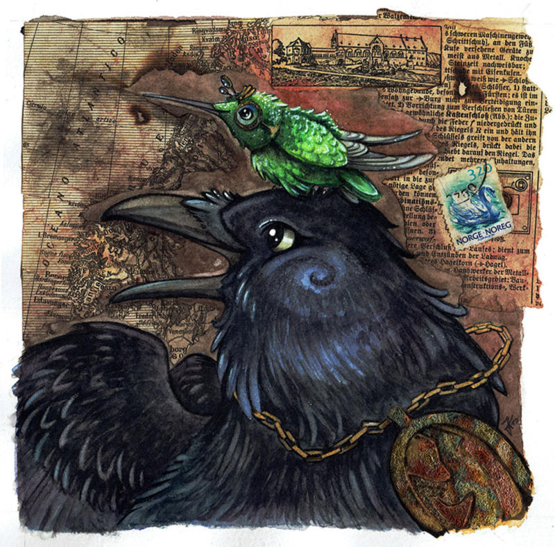 Birdfriends by kiriOkami