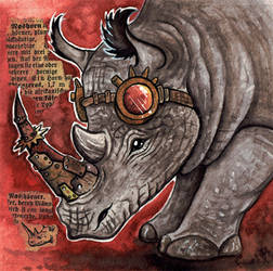 Steampunk Rhino