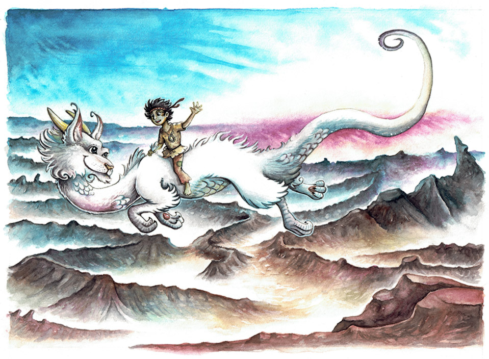 Luckdragon by kiriOkami