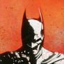Batman Arkham Origins Graffiti Stencil Poster