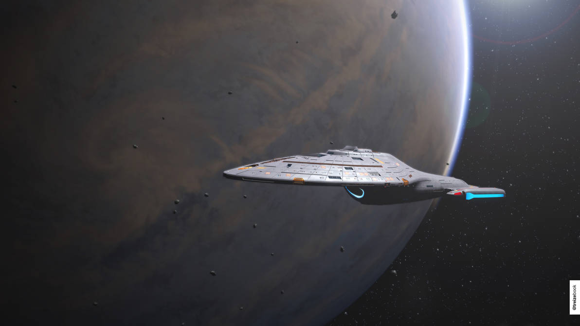 Star Trek Online - Intrepid class by Treizebook on DeviantArt