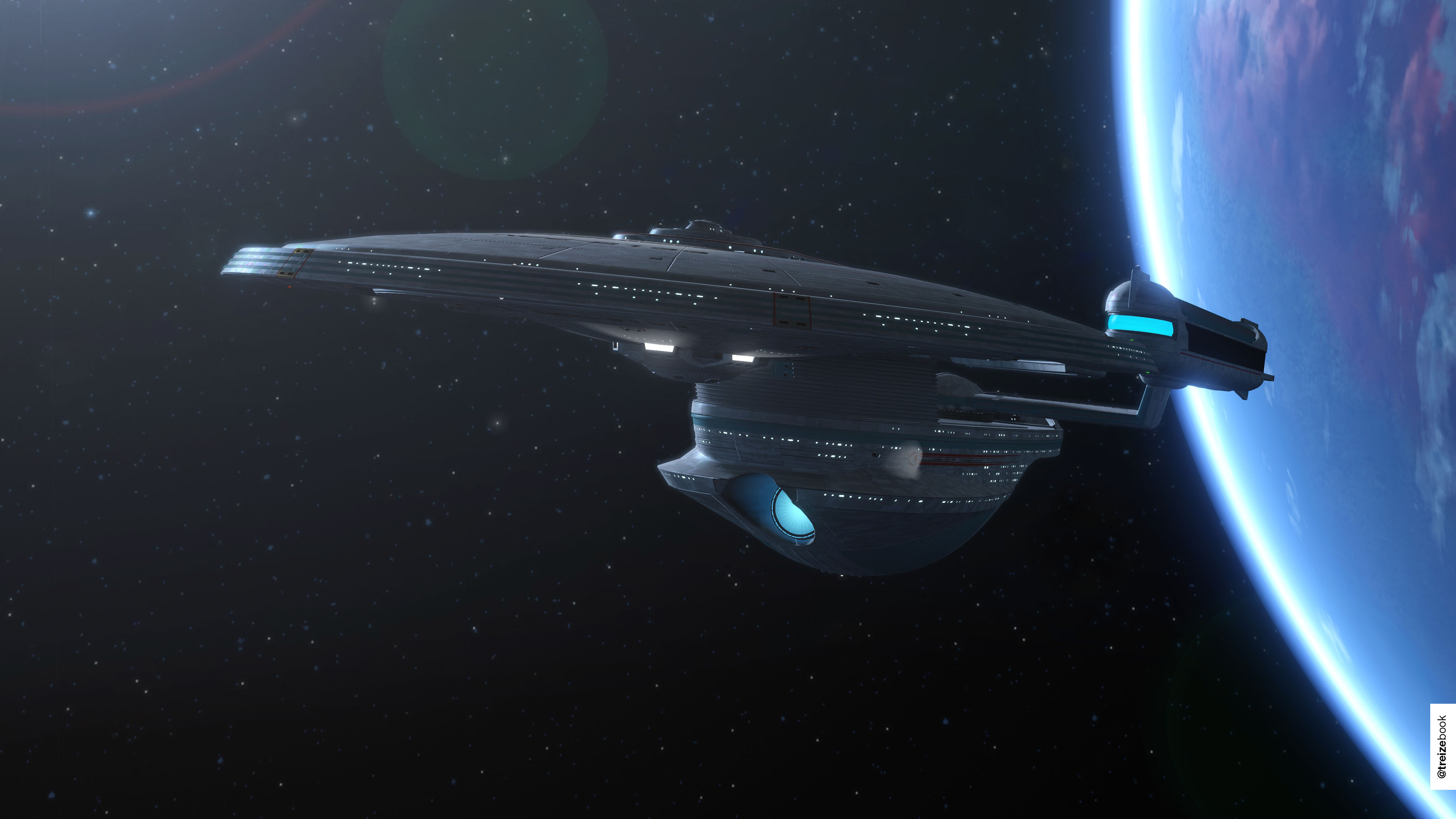 Star Trek Online Excelsior Class Refit By Treizebook On Deviantart Star Trek Online Excelsior Class Refit By Treizebook On Deviantart
