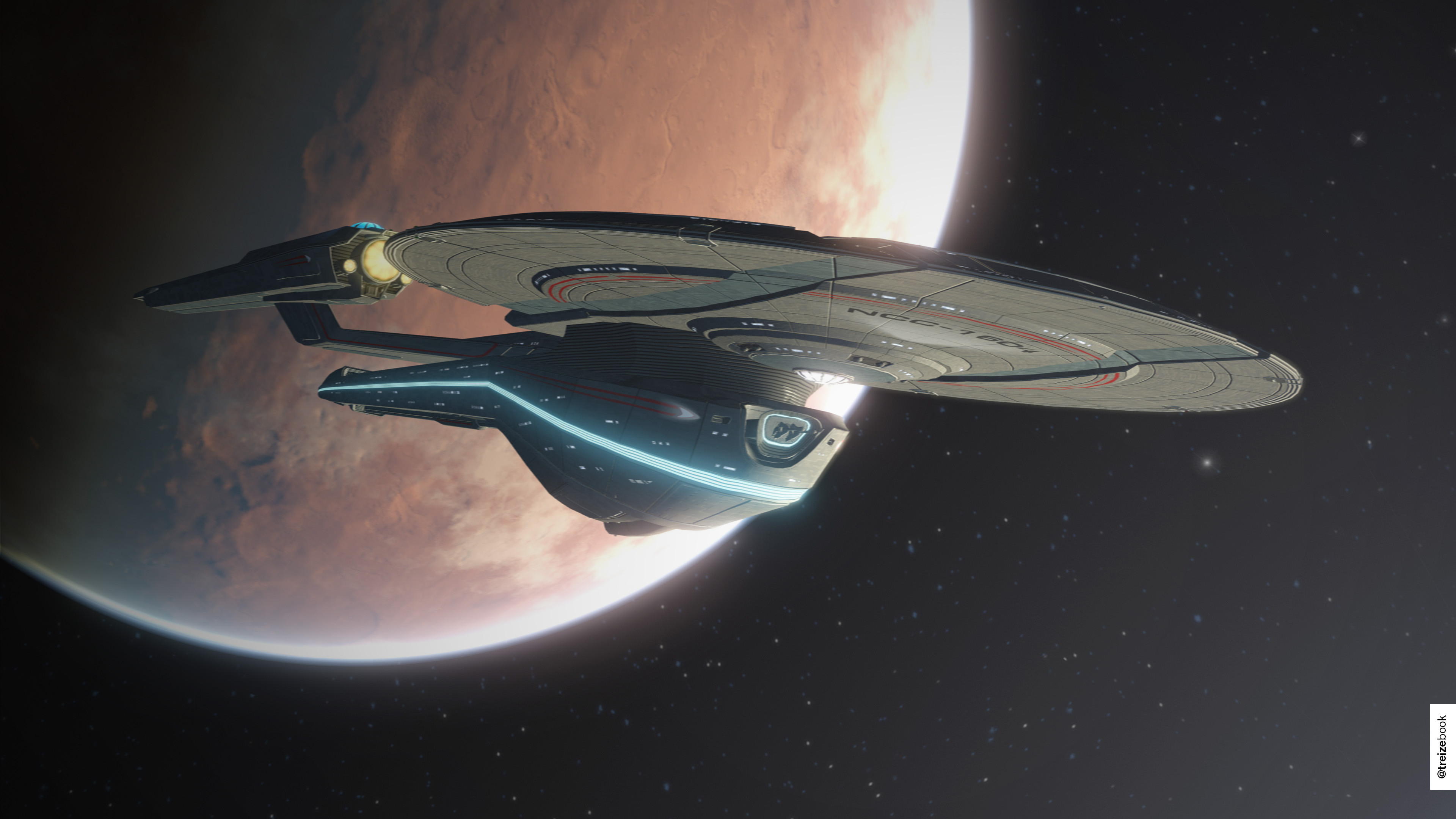 Star Trek Online - Repulse class by Treizebook on DeviantArt