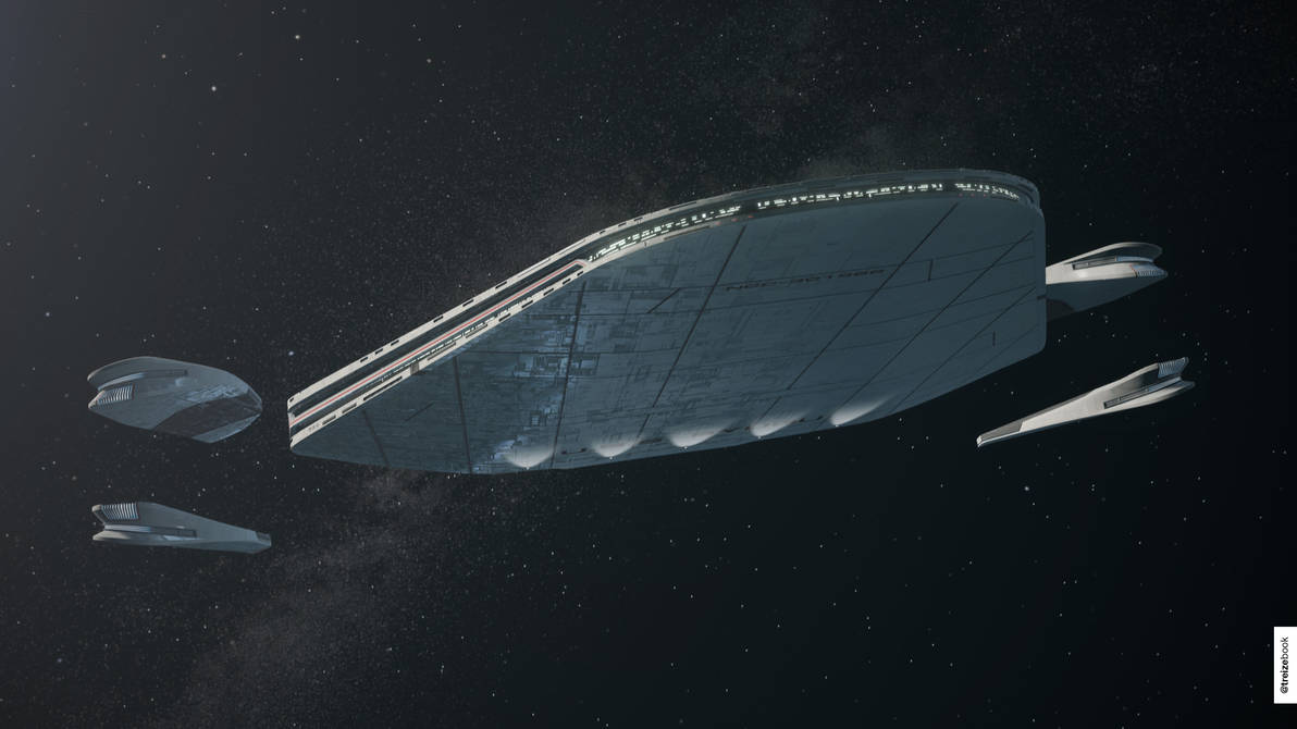 Star Trek Online - Merian class by Treizebook on DeviantArt