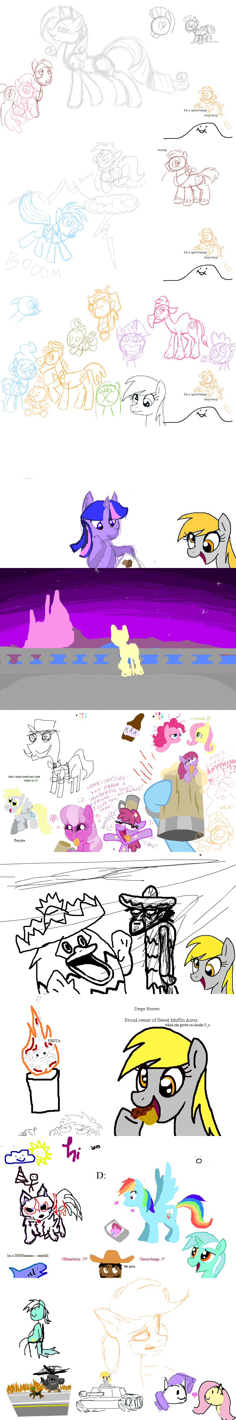 MLP Flockdraw JANUARY 24 2012