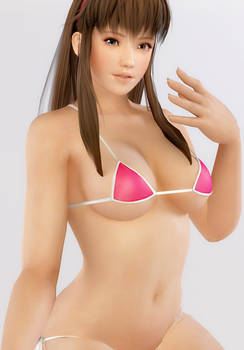 Hitomi - Pink Bikini 2