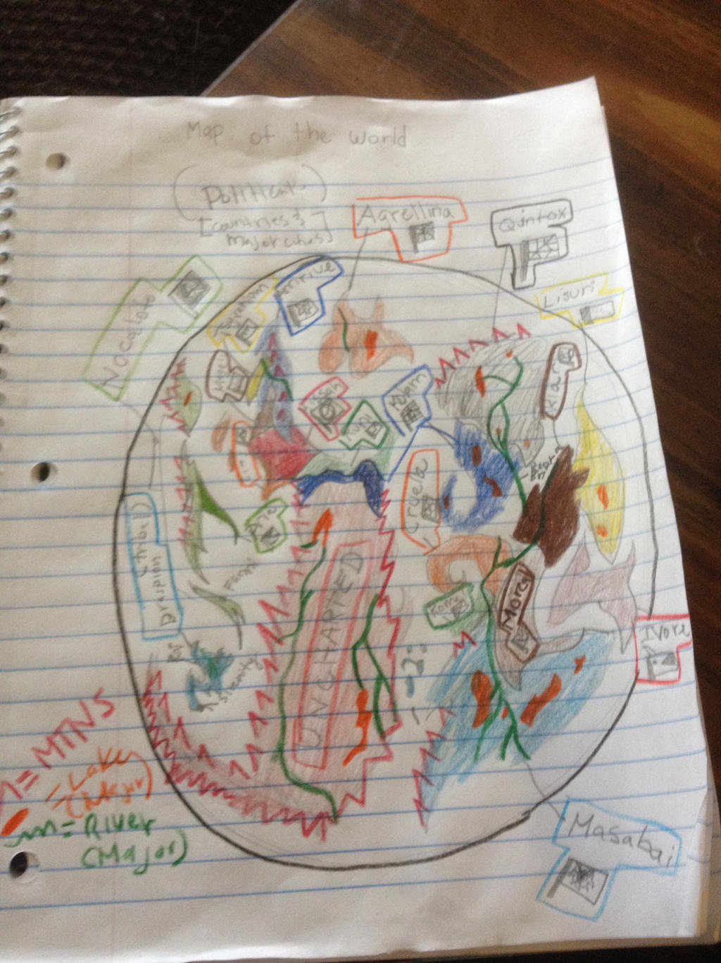 World Map Draft 1 by Grapeglowstickbaby on DeviantArt