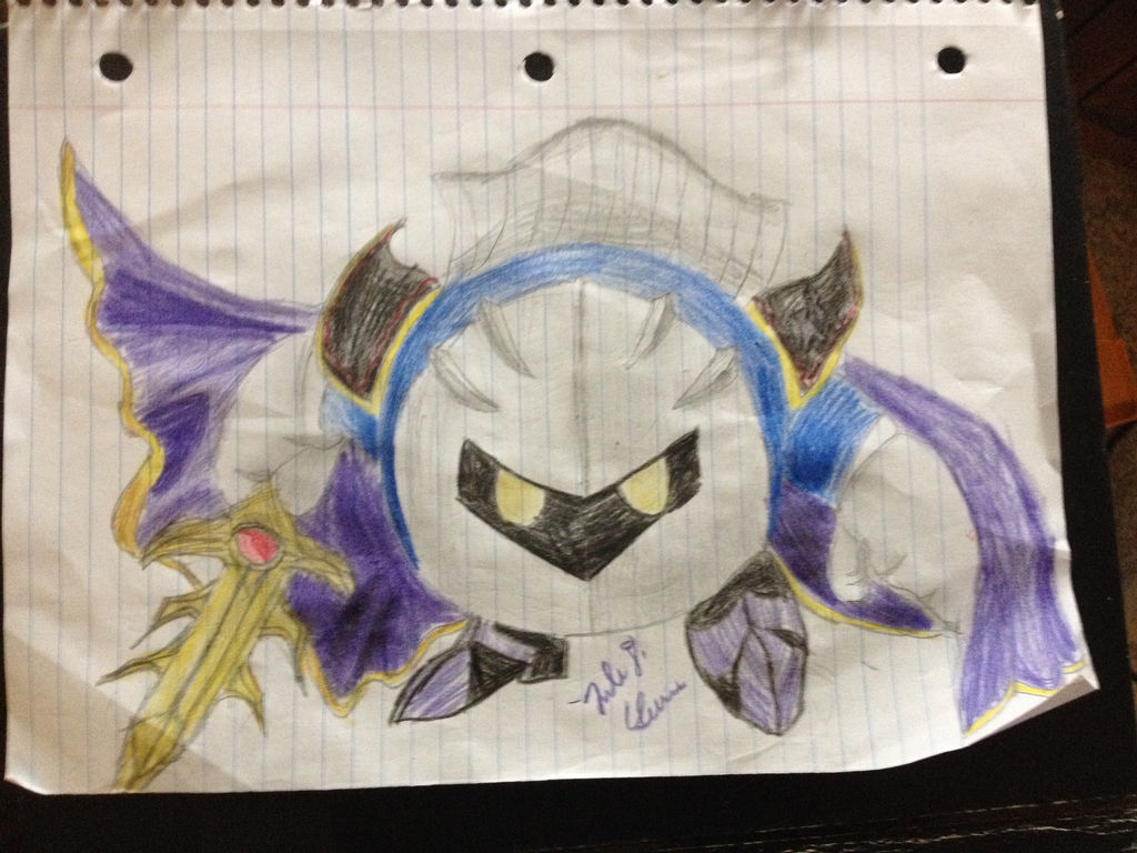 Meta Knight by Grapeglowstickbaby on DeviantArt