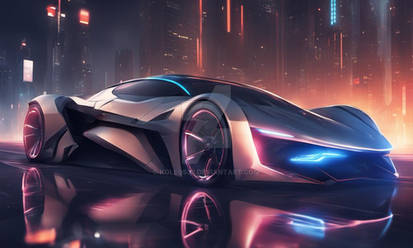 Futuristic Supercar concept