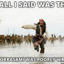 Jack Sparrow Being Chased By Korrasami fans