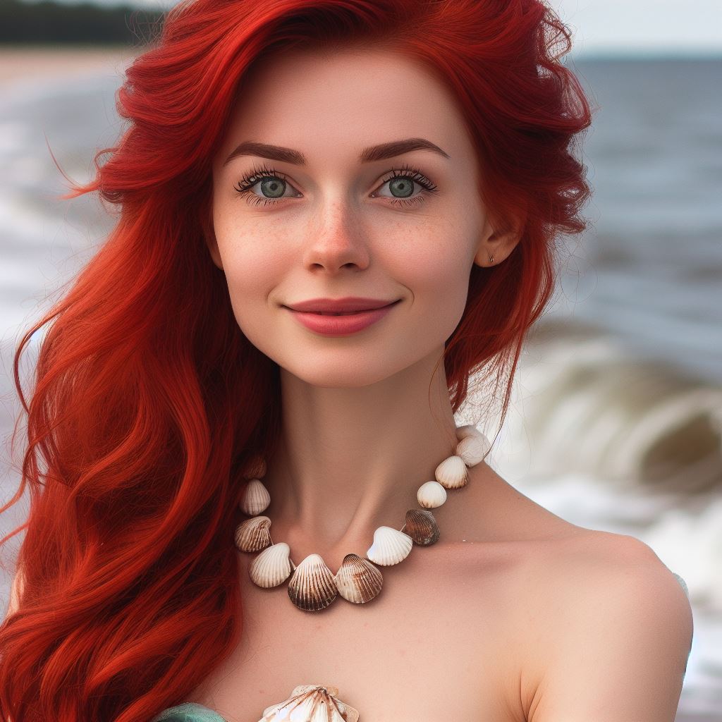 Shell Bra Deviantart Seashell Necklace Ariel 4 by Josephs-AI-Stuff on DeviantArt