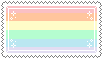 homosexual pastel stamp .