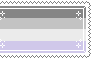 asexual pastel stamp .