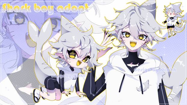 Shark Boy adopt | CLOSED