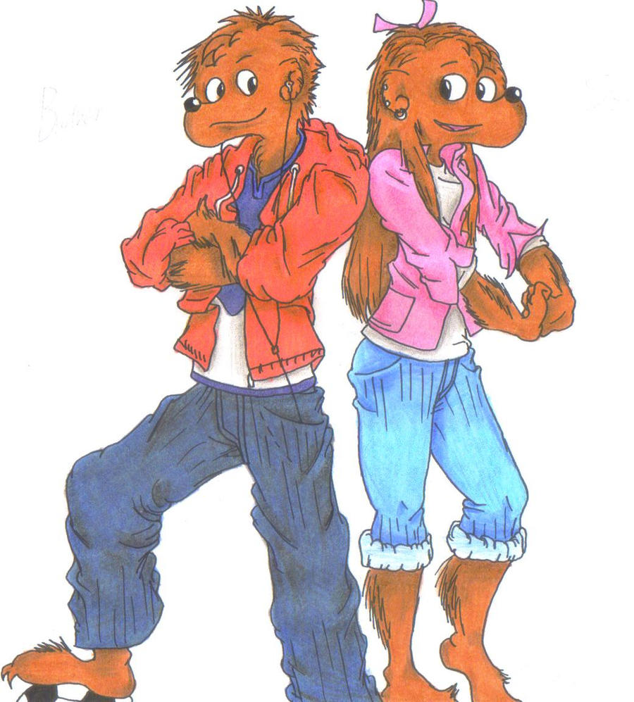 Brother and Sister later years by JonathanBelmont on DeviantArt