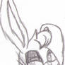 My attempt @ Bunnie...Rabbot that is....