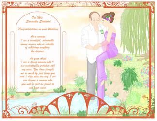 Wedding Card for my Niece