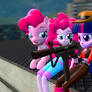 [GMOD] - Pinkie, EQG Pinkie and Twilight