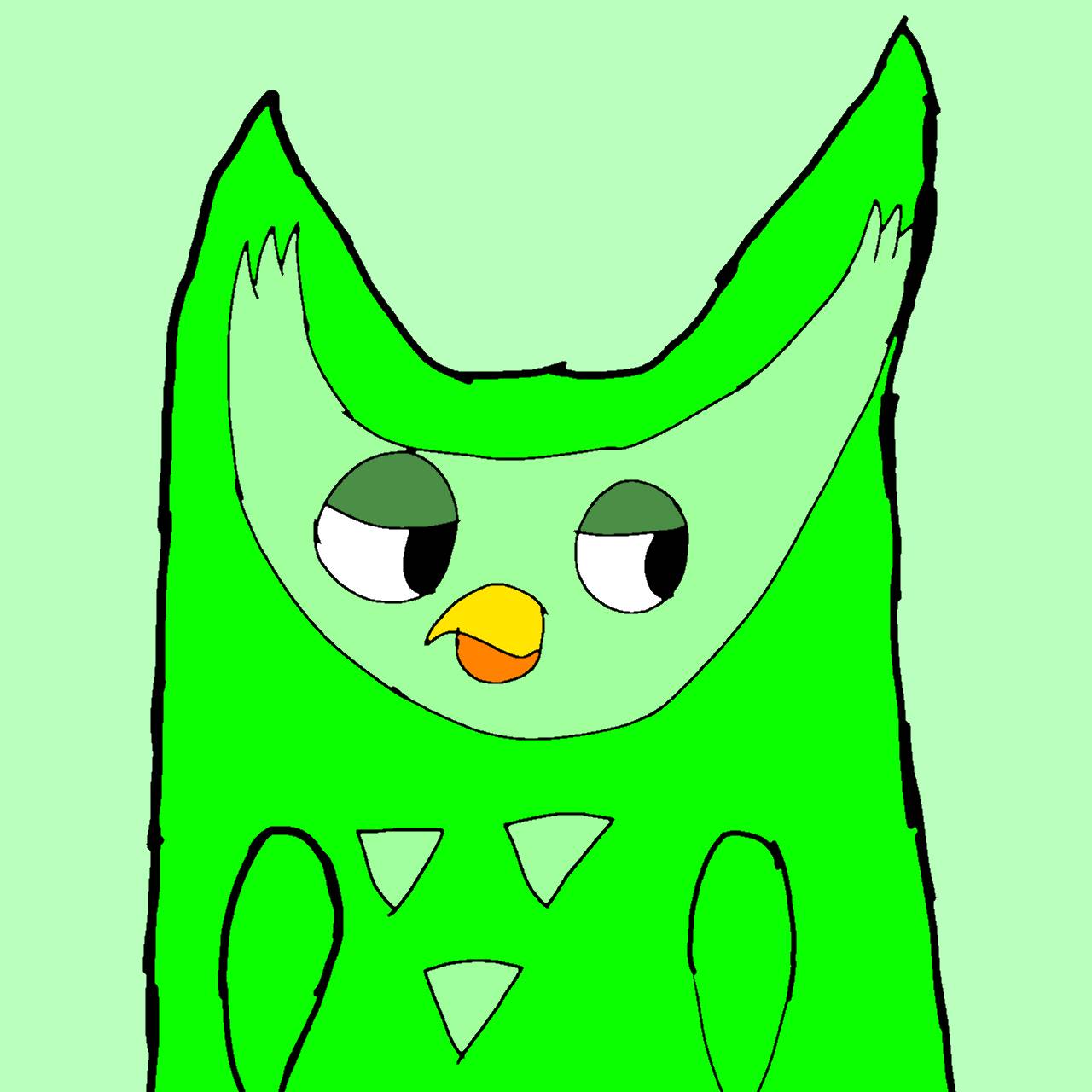 Duolingo drawing by Poltem76 on DeviantArt