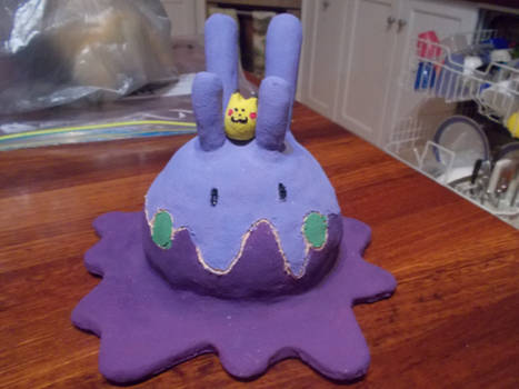 Clay Goomy and mini Pikachu