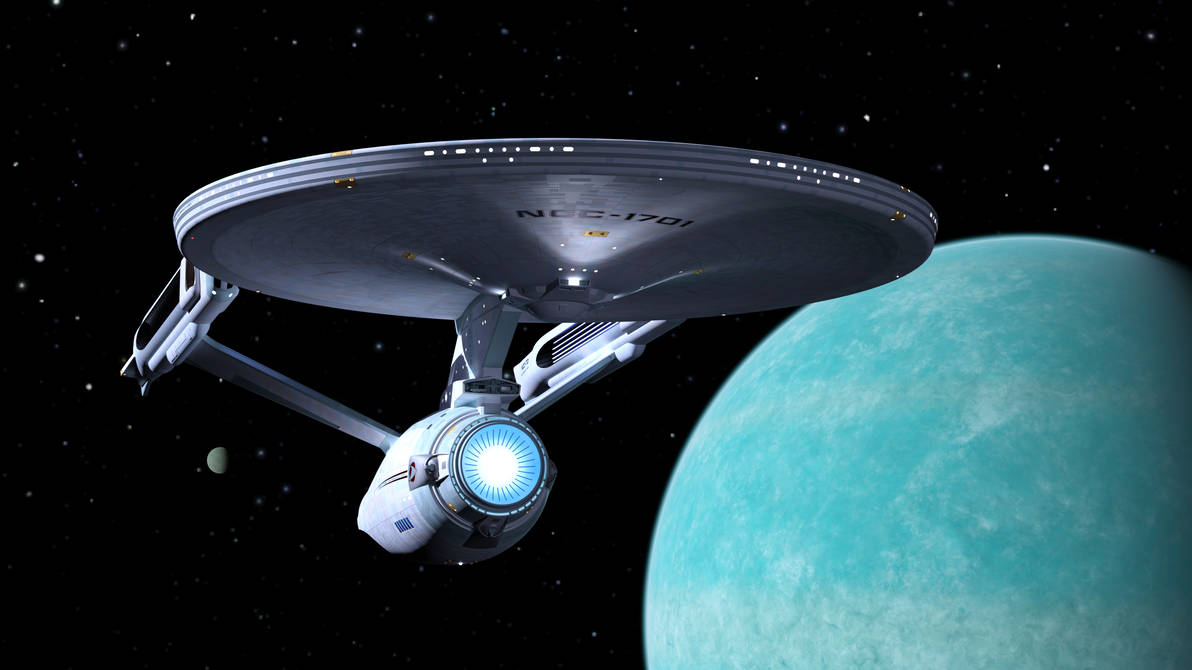 USS Enterprise NCC-1701 Refit Beauty Shot by RobF4 on DeviantArt