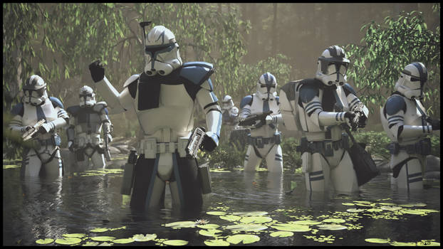 Captain Rex and the Finest of the 501st