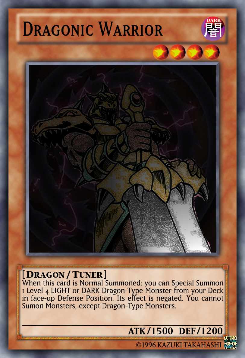 warrior dragon deck yugioh Complete Custom for Yu-Gi-Oh! play Deck combining 3 themes Empowered Warrior/Dragon Deck - YGOPRODeck