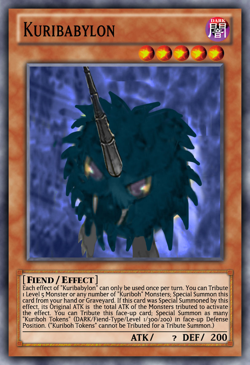 kuribabylon yugioh card YU-GI-OH! - Kuribah - Ultra Rare - 1st Edition - Collectible - 1 Piece, Board Games 1 Kuribeh Kuribabylon" Reviews and Rating Score