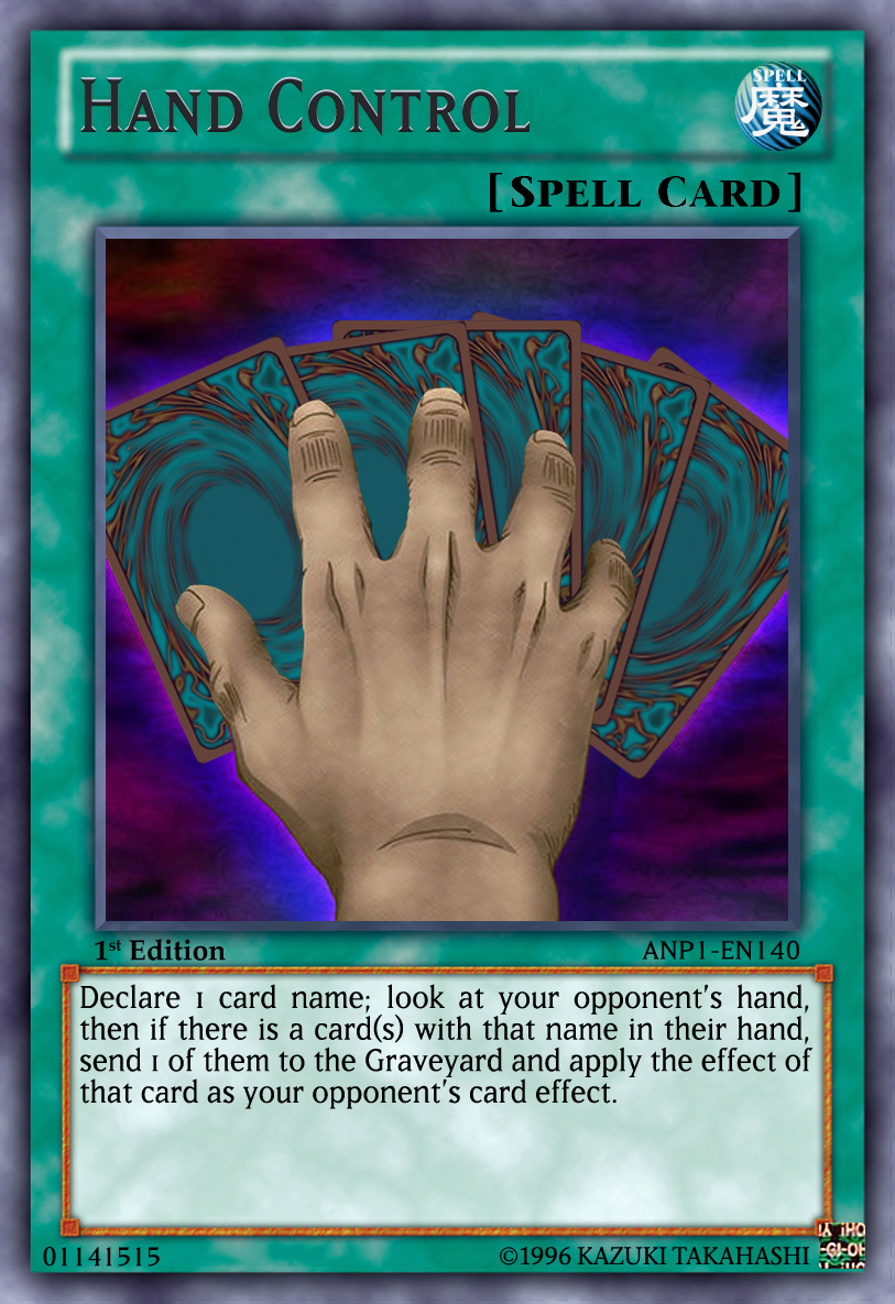 hand cards yugioh Thunder Hand - Rise of the Duelist