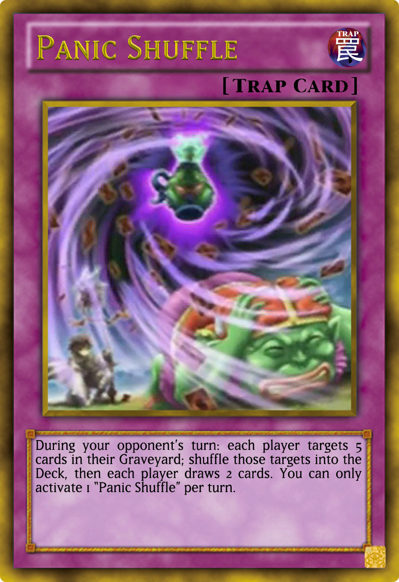 yugioh panik cards Orica Panic Shuffle by GenmaNoOu on