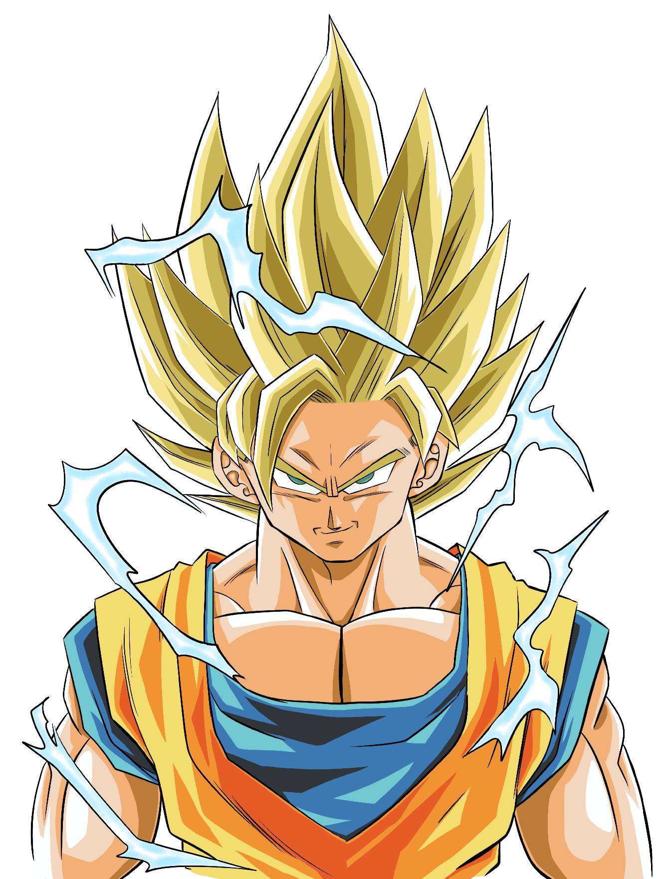 Super Saiyan 2 Goku by chanmio67 on DeviantArt