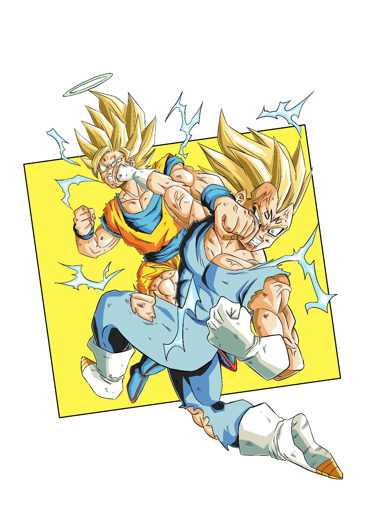 Majin Vegeta Ssj2 1 by  on @DeviantArt