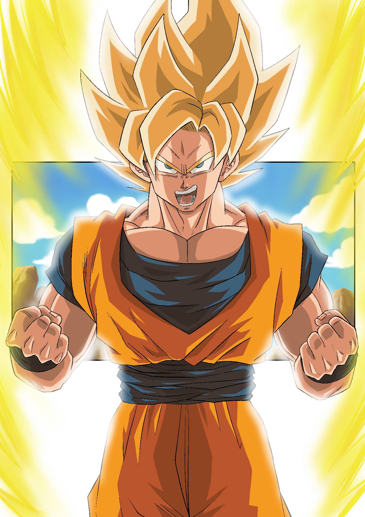 Super Saiyan 4 Goku by GenkidamaZero on DeviantArt