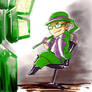 Chibi Riddler quick sketch