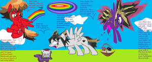 Jaden, Yusei and Yami MLP swapped cutie marks