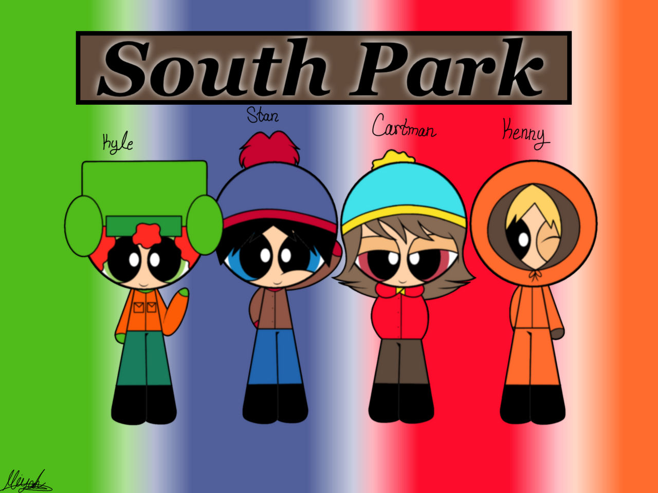 South Park Boys (South Park Characters) by SodiiumArt on DeviantArt