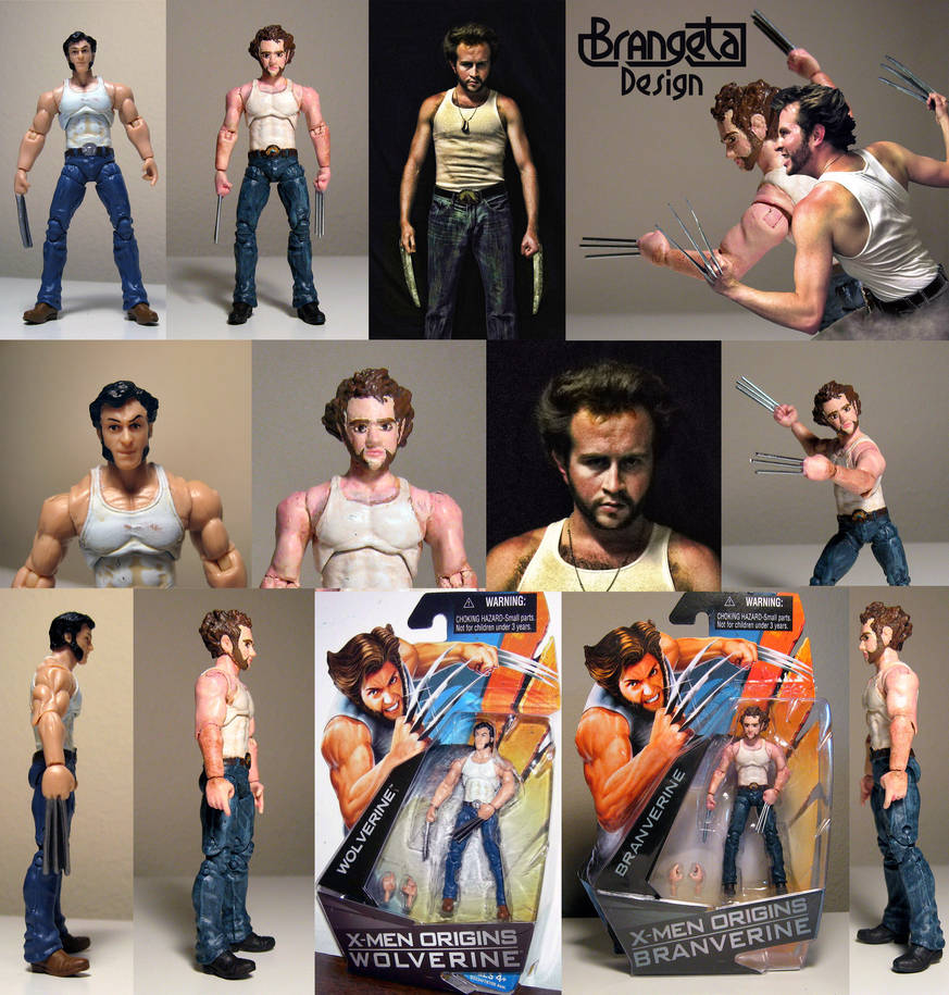 Wolverine X-men Origins Custom Figure Halloween by Brangeta