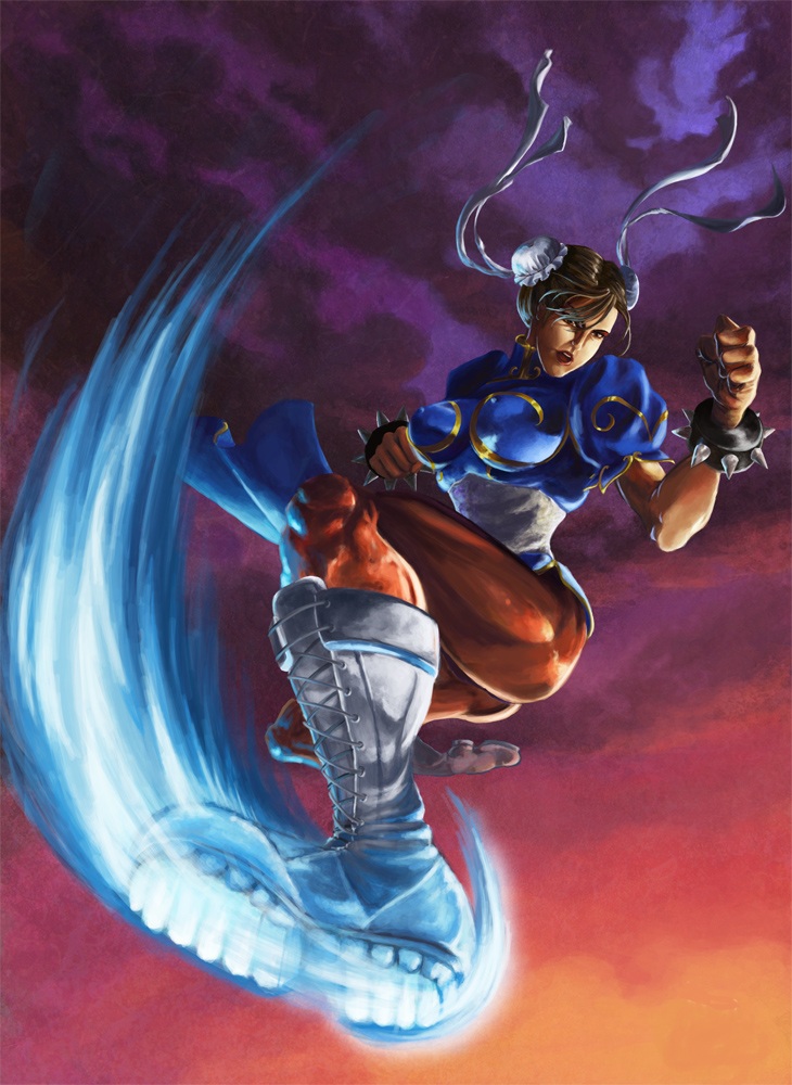 The legendary Chun Li