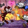 Cuphead + Mugman VS Bendy